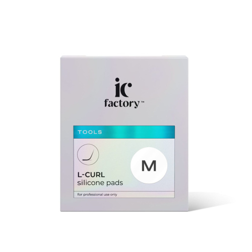 Валики силиконовые L-CURL размер "M" IC FACTORY, 1 пара