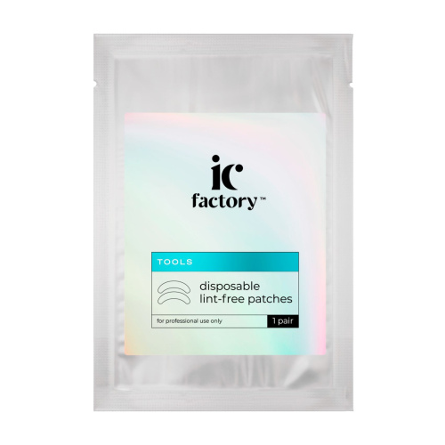 Патчи одноразовые тканевые для ресниц IC FACTORY, 1 пара фото 3