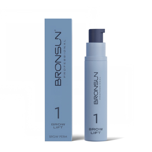 Состав #1 для долговременной укладки бровей BROW LIFT BRONSUN, 10 мл фото 5